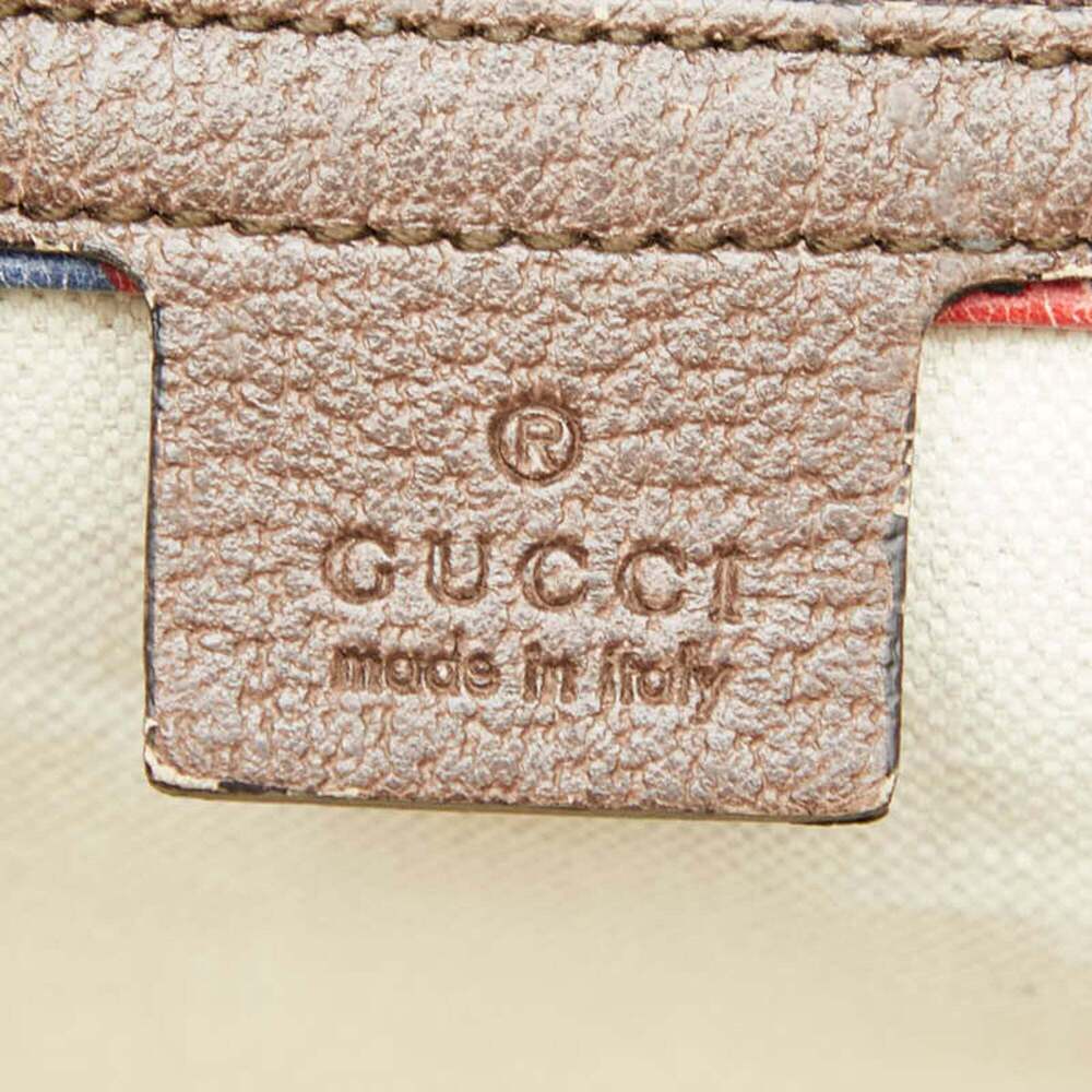 GUCCI Authentic Cream Leather Shoulder Bag - Picture 13 of 14